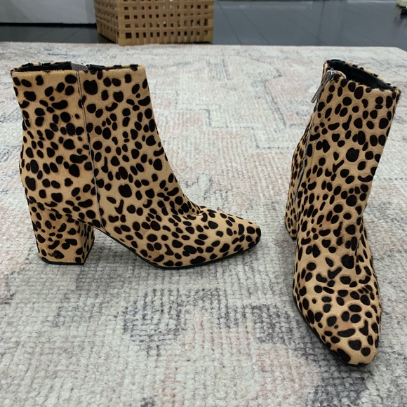 Sol Sana Leopard Print Booties - Picture 3 of 4